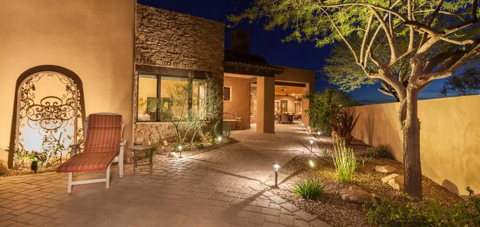 Landscape lighting installed very professionally